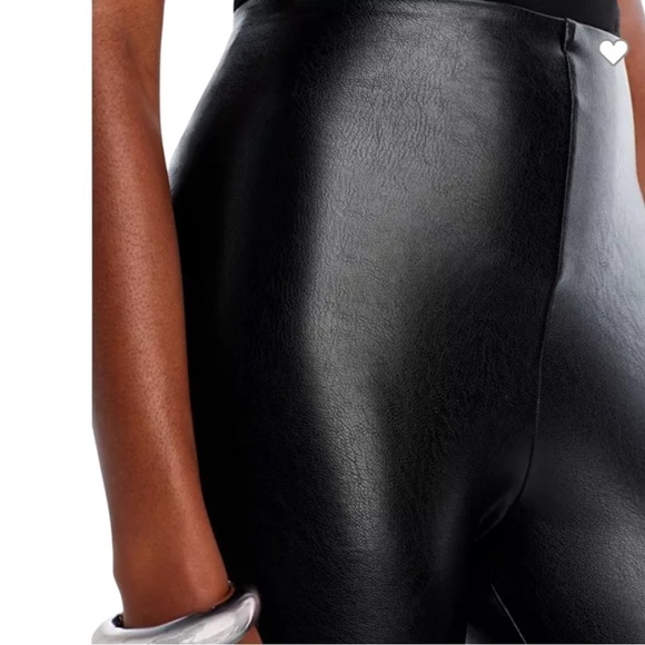 Commando Perfect Control High Waist Faux Leather Leggings Size Small - Picture 4 of 10